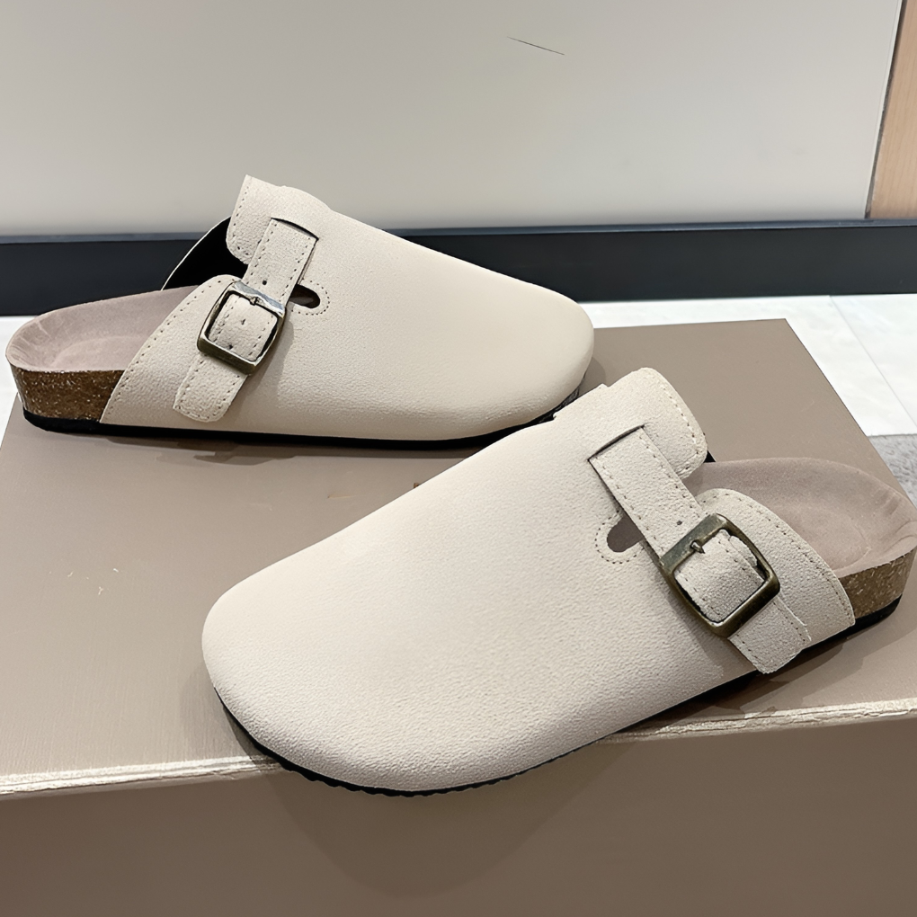 Mens Sandals Slip On Clogs Ergonomic Arch Support Comfort Footbed