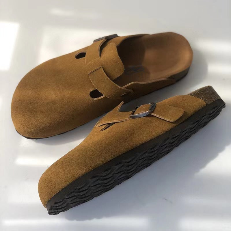 Mens Sandals Slip On Clogs Ergonomic Arch Support Comfort Footbed
