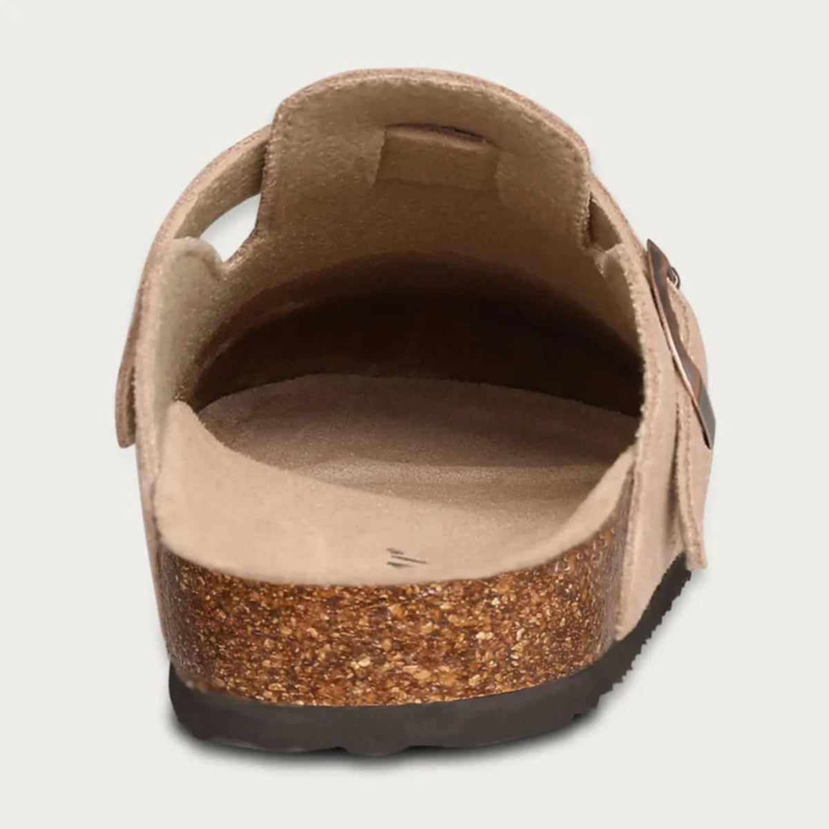 Iris | Men's Suede Clogs | Slip-On Loafers | Buckle Detail, Orthopedic