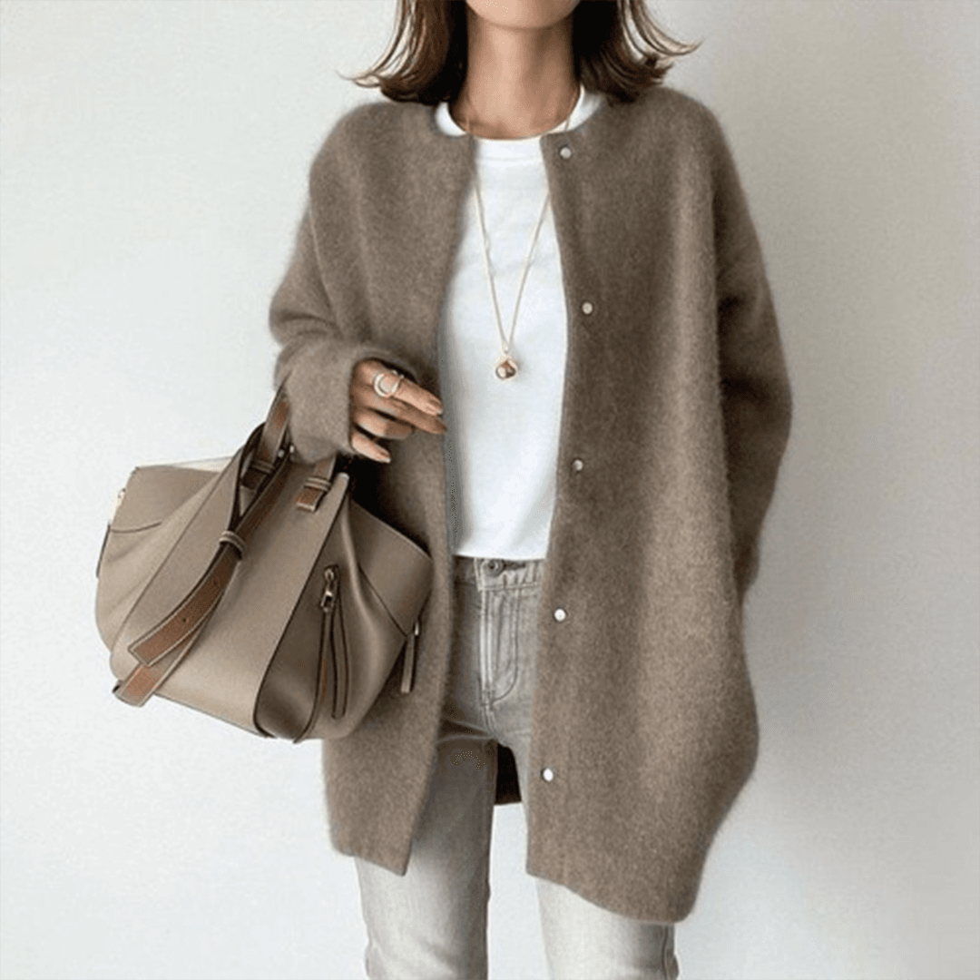Tamsin | Women's Cardigan | Soft Texture, Multi-Colour | Casual & Formal