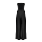 Anneke | Women's Strapless Jumpsuit | Fitted Bodice, Flowy Legs | S–XL
