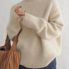 Wren | Women's Cashmere Turtleneck Sweater | Oversized, Soft & Warm