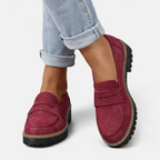 Linnea | Women's Slip-On Loafers | Low Block Heel, Cushioned | 6 Colours