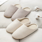 Women House Slippers Anti Slip Soft Cotton Warm Cozy Comfort