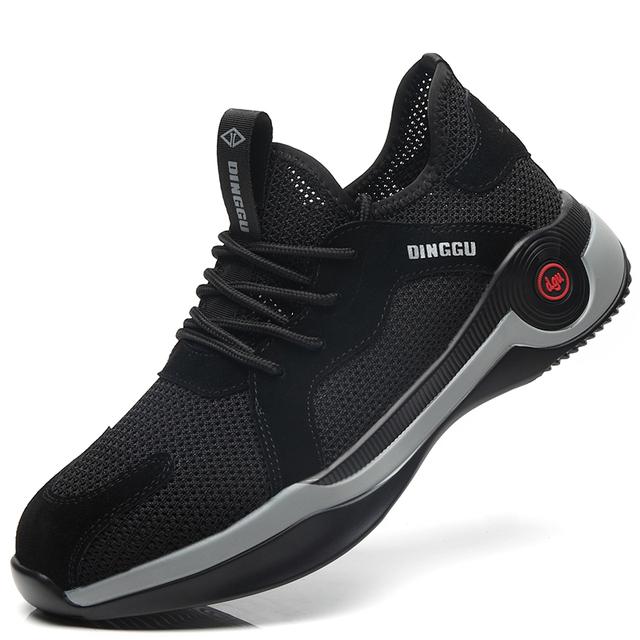 Indra | Safety Work Shoes | Steel Toe, Anti-Piercing, Non-Slip | Breathable Mesh