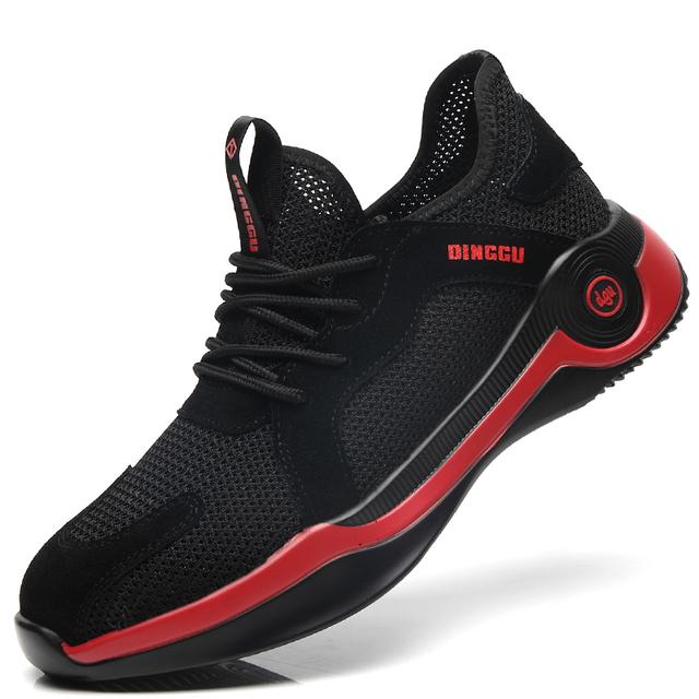 Indra | Safety Work Shoes | Steel Toe, Anti-Piercing, Non-Slip | Breathable Mesh