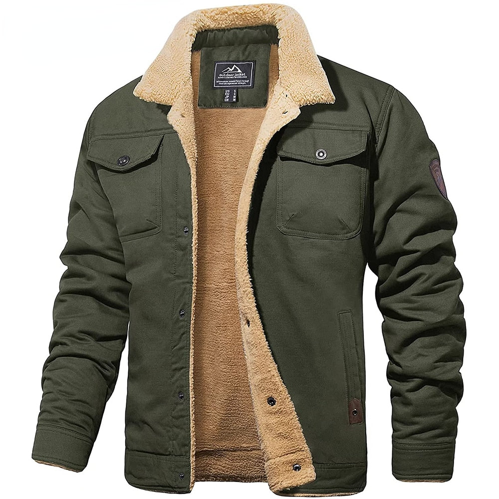 Cassia | Men's Vintage Bomber Jacket | Windproof, Multi-Color