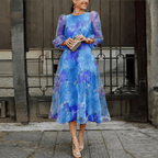 Floral Dress Women Midi Wedding Guest | Yara