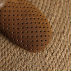 Women Suede Leather Clogs Buckle Strap