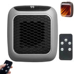 Vianne | Mini Electric Space Heater | 800W, Portable, Grey | Dual Heat