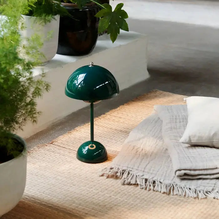 Retro Globe Table Lamp 3W LED Dimmable