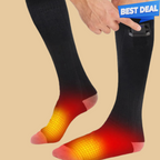 Wynne | Heated Socks | Unisex, Rechargeable, 3 Pairs | 8+ Hours Warmth
