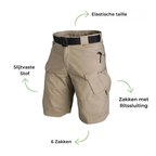 Men's Stretch Cargo Shorts | Quick Dry Multi Pocket Zipper Pockets