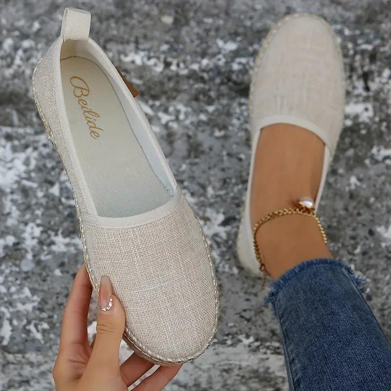 Women's Espadrilles | Slip-On, Jute Sole | Summer Flats