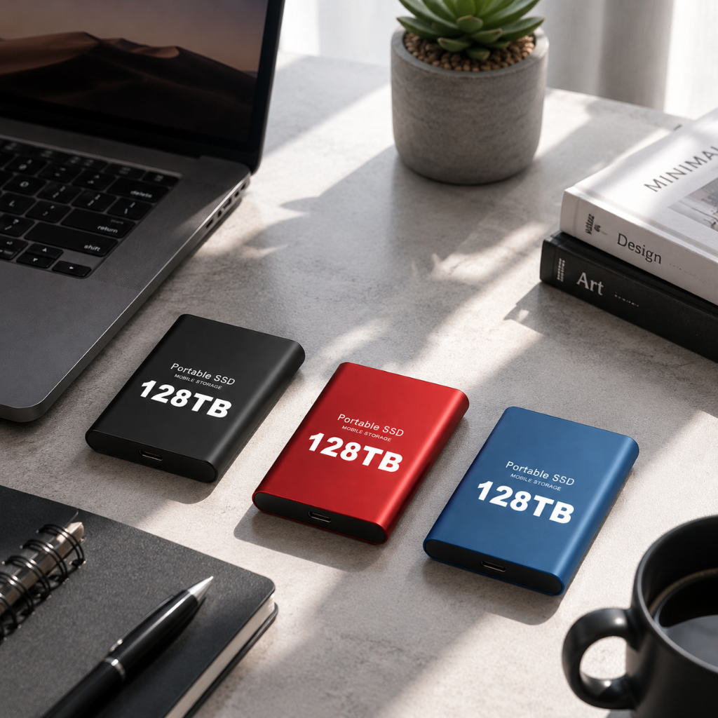 Verena | Portable SSD | External USB Storage Drive | Aluminum, 540MB/s