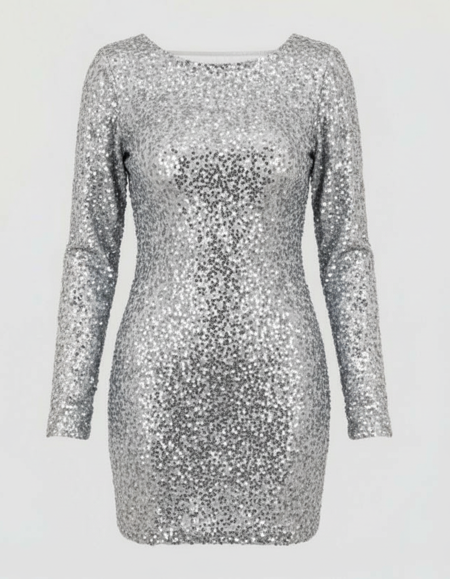 Cocktail Party Dress Womens Open Back Bodycon Figure Flattering Cut