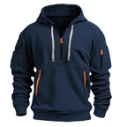Nova | Men's Casual Hoodie | Zip Pockets, Relaxed Fit