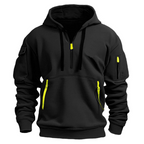 Nova | Men's Casual Hoodie | Zip Pockets, Relaxed Fit