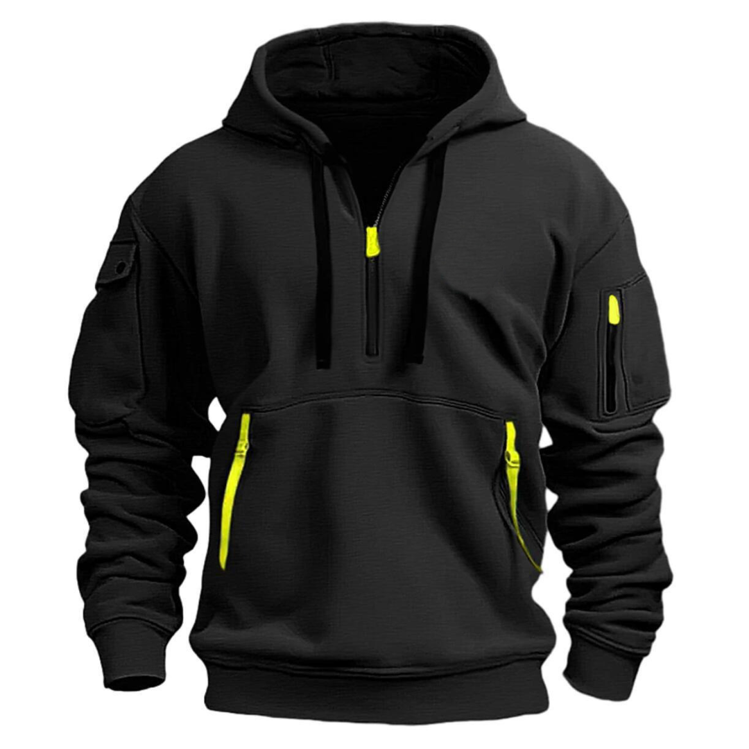 Nova | Men's Casual Hoodie | Zip Pockets, Relaxed Fit