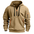 Nova | Men's Casual Hoodie | Zip Pockets, Relaxed Fit