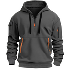 Nova | Men's Casual Hoodie | Zip Pockets, Relaxed Fit