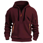 Nova | Men's Casual Hoodie | Zip Pockets, Relaxed Fit