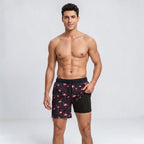 Mens Swim Shorts Compression Lined Quick Dry Lightweight Athletic Fit