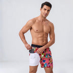 Mens Swim Shorts Compression Lined Quick Dry Lightweight Athletic Fit