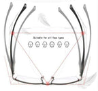 Galia | Multifocal Glasses | Reading, Driving & Distance | Anti-Reflective, Blue Light Filter