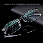 Galia | Multifocal Glasses | Reading, Driving & Distance | Anti-Reflective, Blue Light Filter