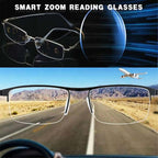 Galia | Multifocal Glasses | Reading, Driving & Distance | Anti-Reflective, Blue Light Filter