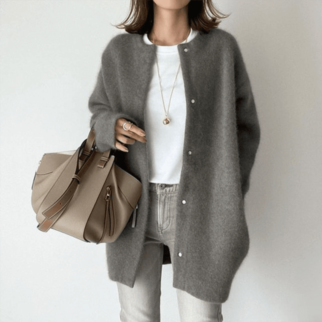 Tamsin | Women's Cardigan | Soft Texture, Multi-Colour | Casual & Formal