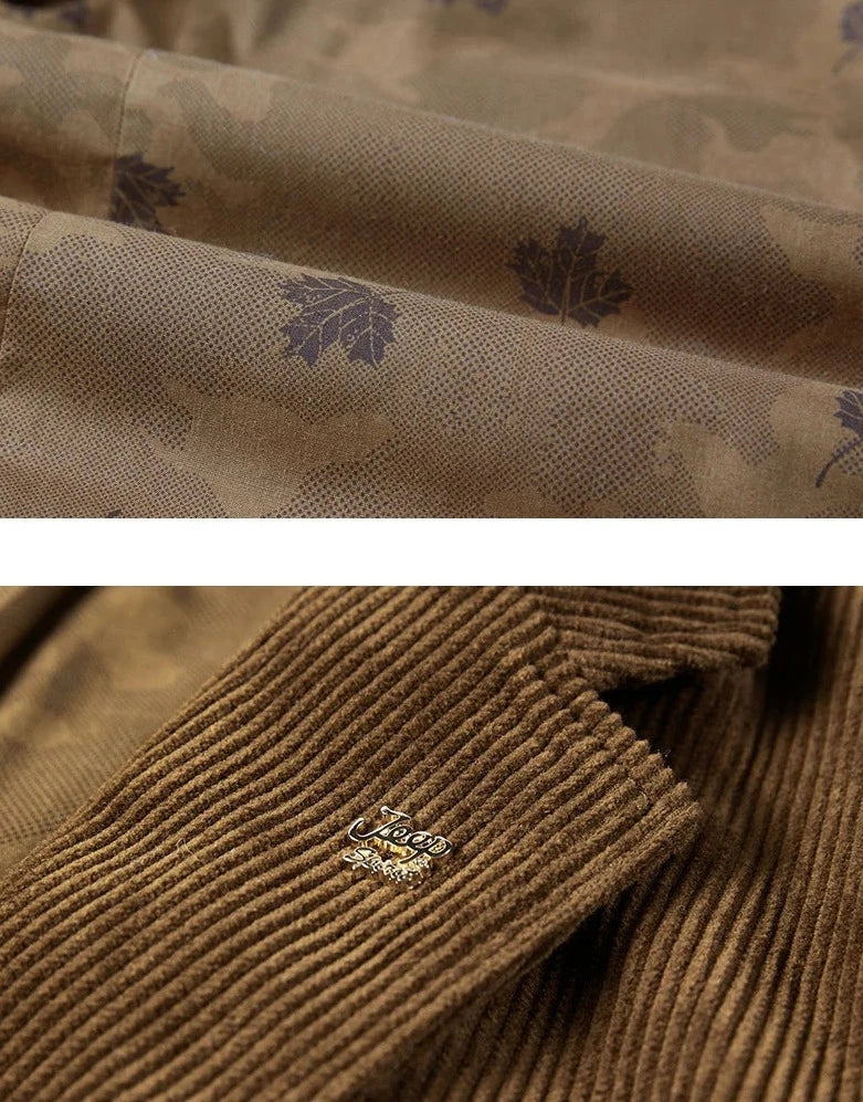 Xanthe | Men's Corduroy Blazer | Smart Casual, Autumn Winter | Brown, Olive, Blue