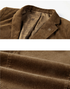 Xanthe | Men's Corduroy Blazer | Smart Casual, Autumn Winter | Brown, Olive, Blue