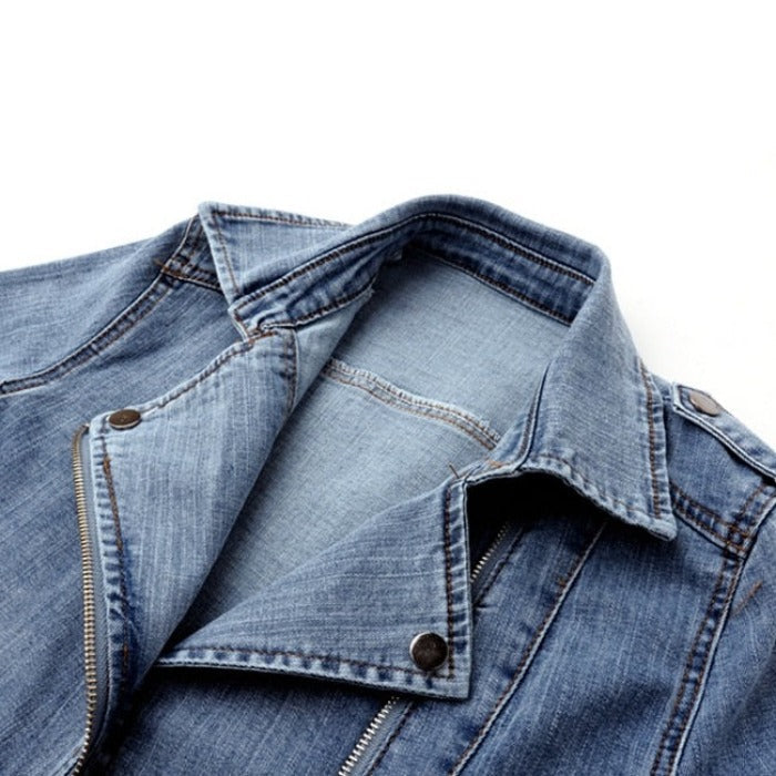 Women Denim Jacket Casual Relaxed Fit