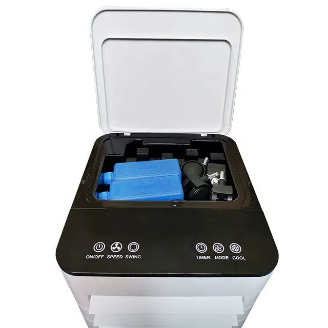 Cora | Portable Air Cooler | 3-in-1 Cooling, Humidifying & Purifying | No Install