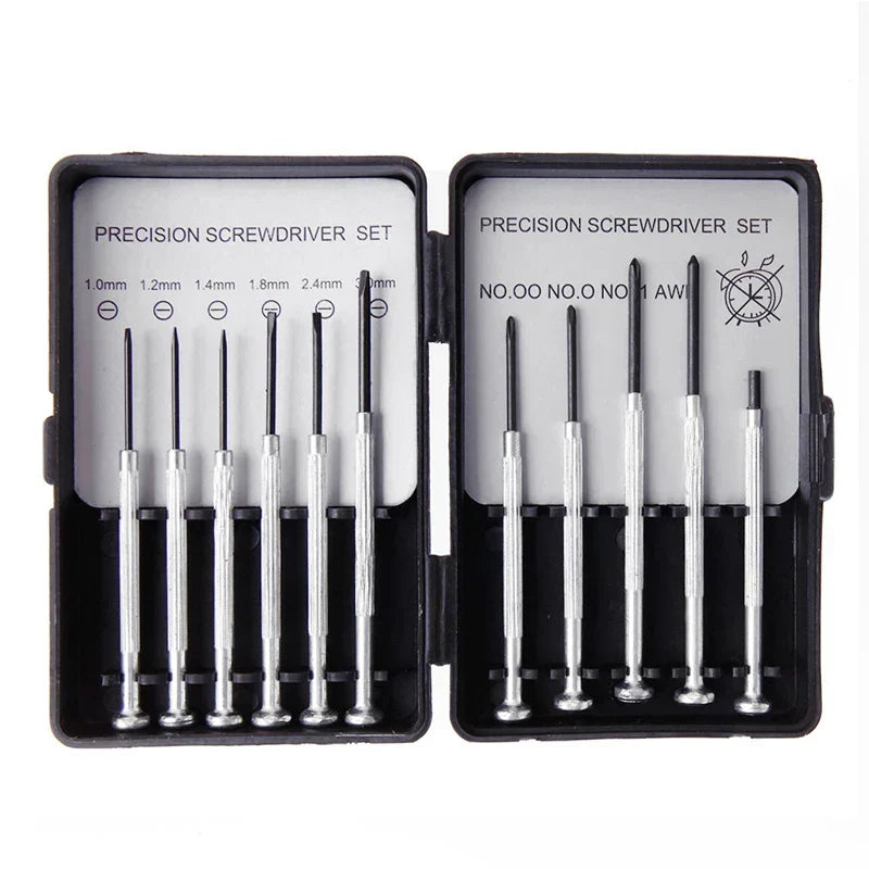 Lux | Precision Screwdriver Set | 11-Piece Micro Kit | Magnetic Tips, Carrying Case