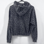Men Leopard Print Hoodie Oversized