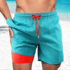Mens Swim Shorts Compression Lined Quick Dry Lightweight Athletic Fit