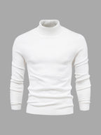 Edith | Men's Turtleneck Sweater | Autumn, Slim Fit | Cotton, Versatile