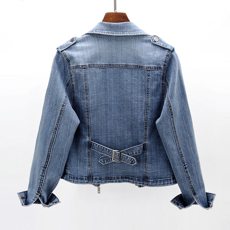 Women Denim Jacket Casual Relaxed Fit