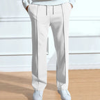 Aria | Men's Slim Fit Trousers | Elastic Waist, Flexible