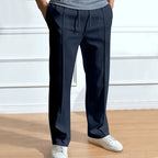 Aria | Men's Slim Fit Trousers | Elastic Waist, Flexible