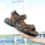 Mens Sandals Orthopedic Shock Absorbing Arch Support Footbed