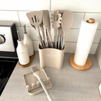 Kitchen Utensil Set | 12-Piece Silicone & Stainless Steel | BPA-Free