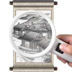 Soraya | Magnifying Glass with LED Light | 30x Optical, 12 LEDs | Reading Aid