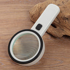 Soraya | Magnifying Glass with LED Light | 30x Optical, 12 LEDs | Reading Aid