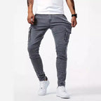 Hazel | Men's Cargo Jeans | Slim Fit, Street Style | 3 Colours, 29–36