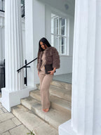 Della | Faux Fur Coat | Women's Glamour Jacket | Soft, Animal-Friendly