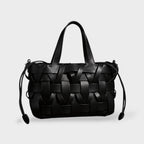 Women Handwoven Crossbody Handbag Top Handle
